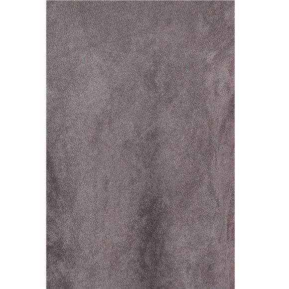 BlankNYC Asymmetrical Zip Drape Front Faux Suede Jacket NWT Small Silver Grey - Picture 7 of 7